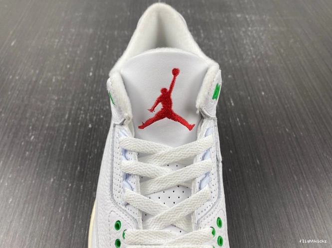 CK9246-136 3 Jordan Retro (W) Green Lucky 0822